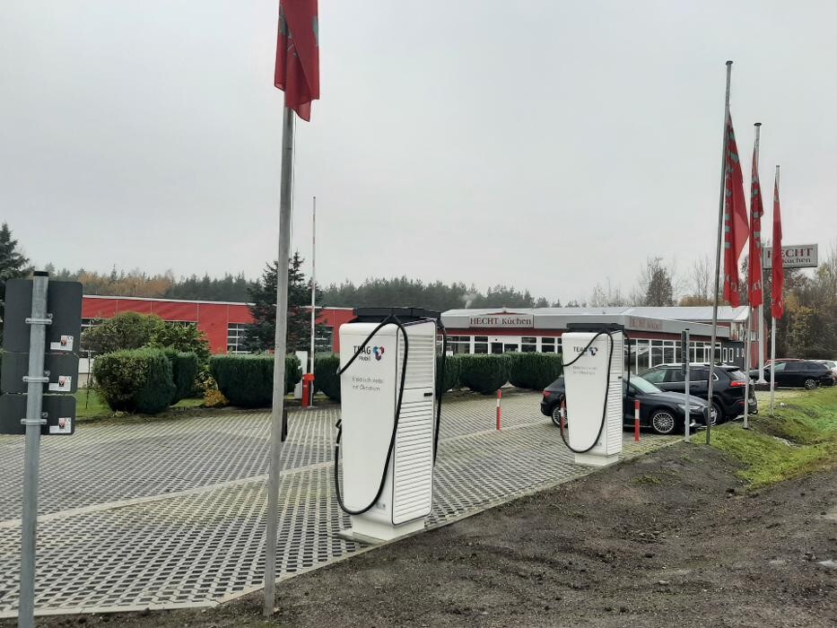Bilder TEAG Mobil-Ladestation