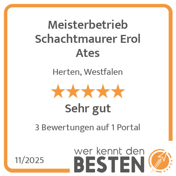 Bilder Meisterbetrieb Schachtmaurer Erol Ates