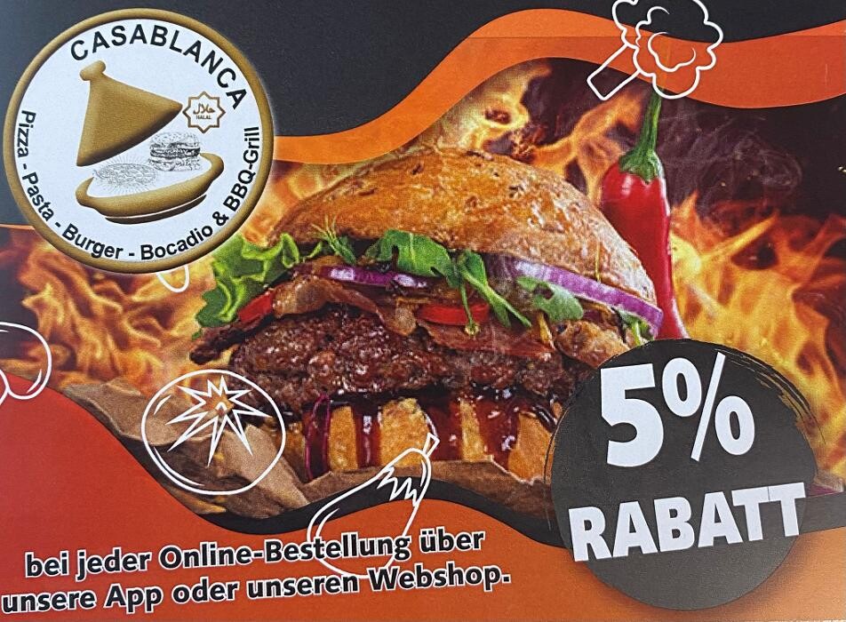 Bilder Casablanca Burger Pizza & Pasta Bergheim