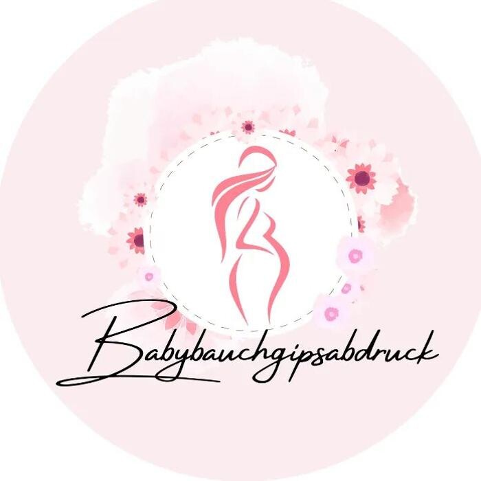Babybauchgipsabdruck-Design Logo