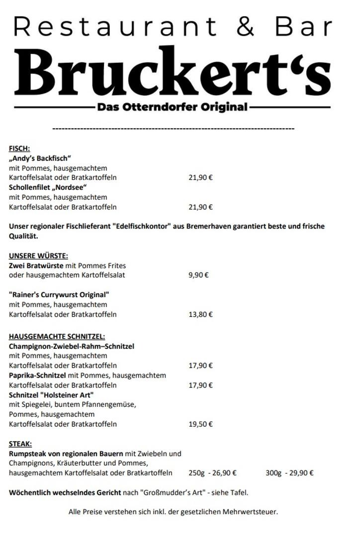 Bilder Restaurant und Bar "Bruckert´s" in Otterndorf bei Cuxhaven