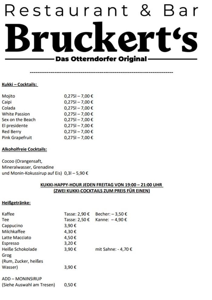 Bilder Restaurant und Bar "Bruckert´s" in Otterndorf bei Cuxhaven