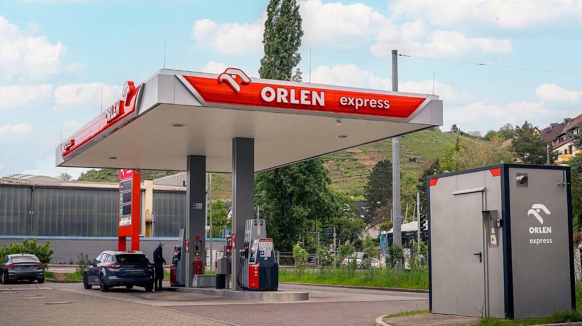 Bilder ORLEN express Automatentankstelle