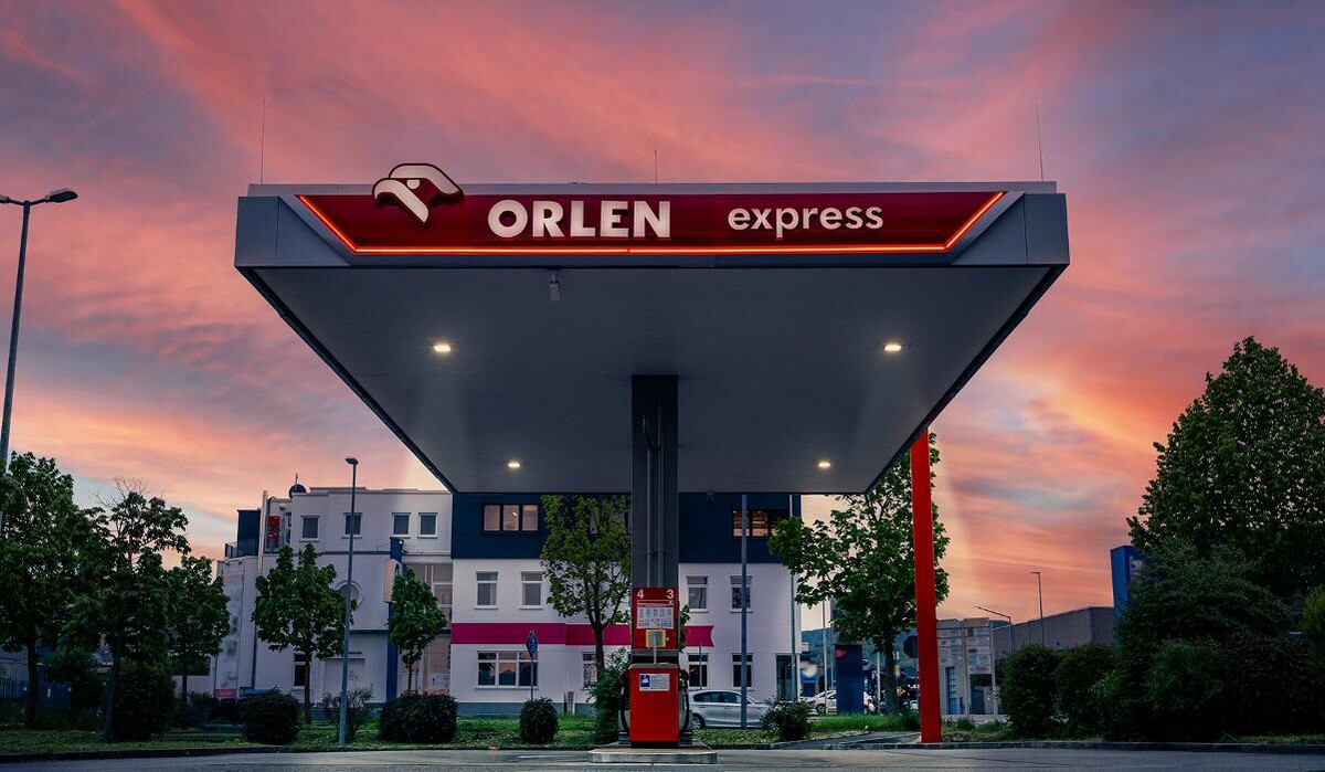Bilder ORLEN express Automatentankstelle