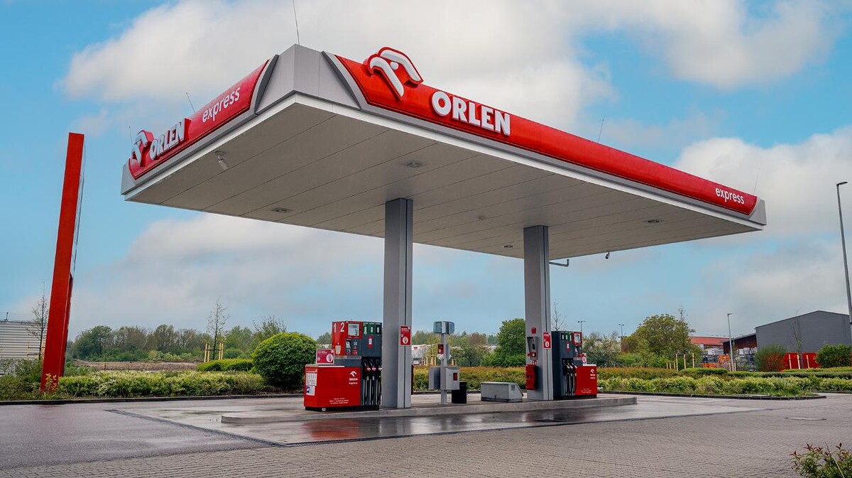 Bilder ORLEN express Automatentankstelle