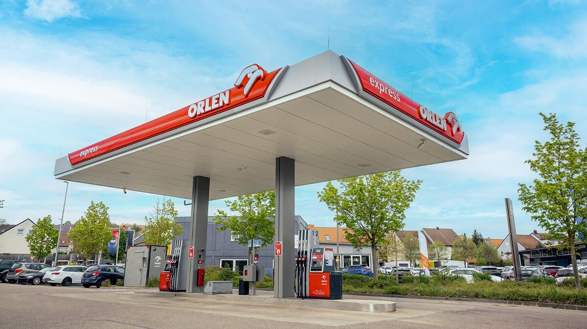 Bilder ORLEN express Automatentankstelle