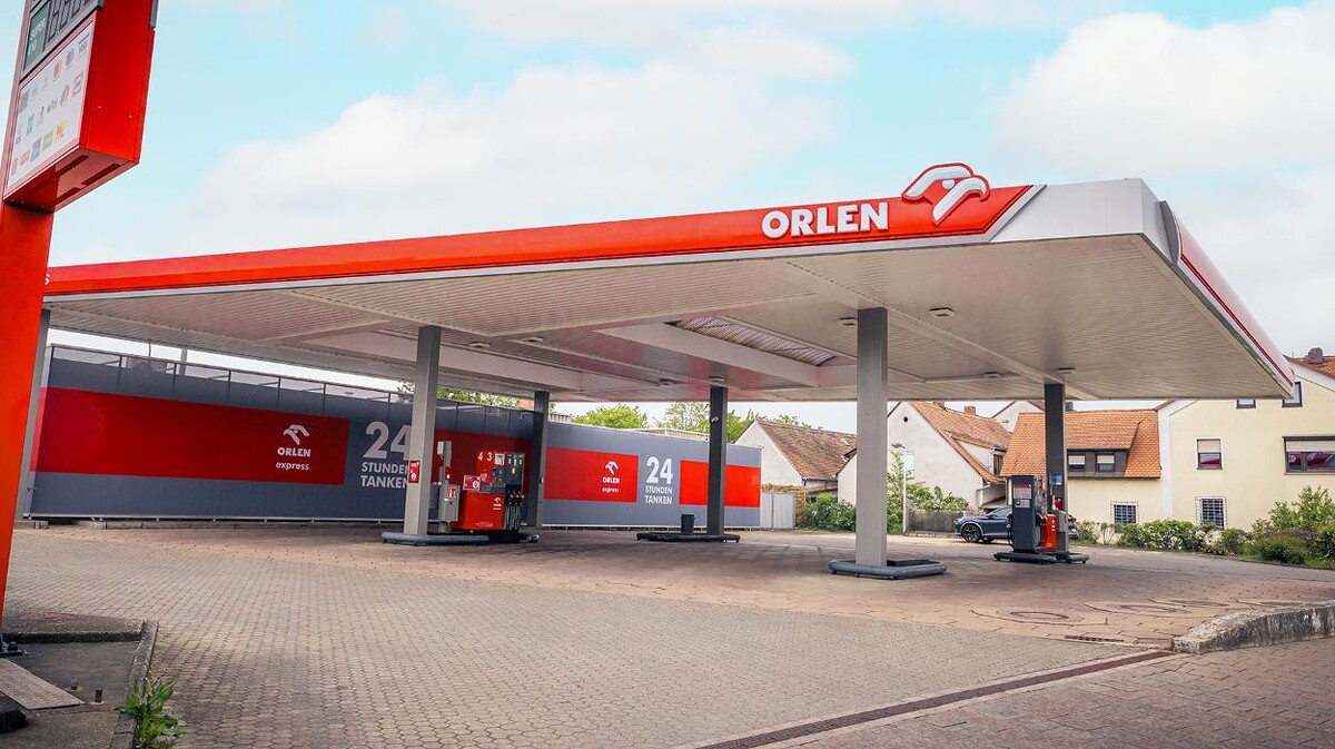 Bilder ORLEN express Automatentankstelle