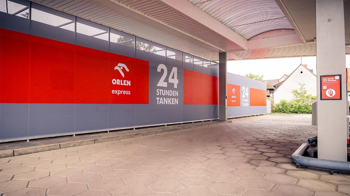 Bilder ORLEN express Automatentankstelle