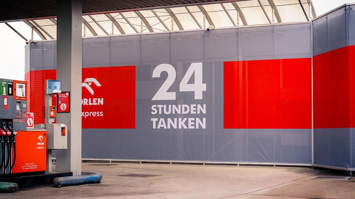 Bilder ORLEN express Automatentankstelle