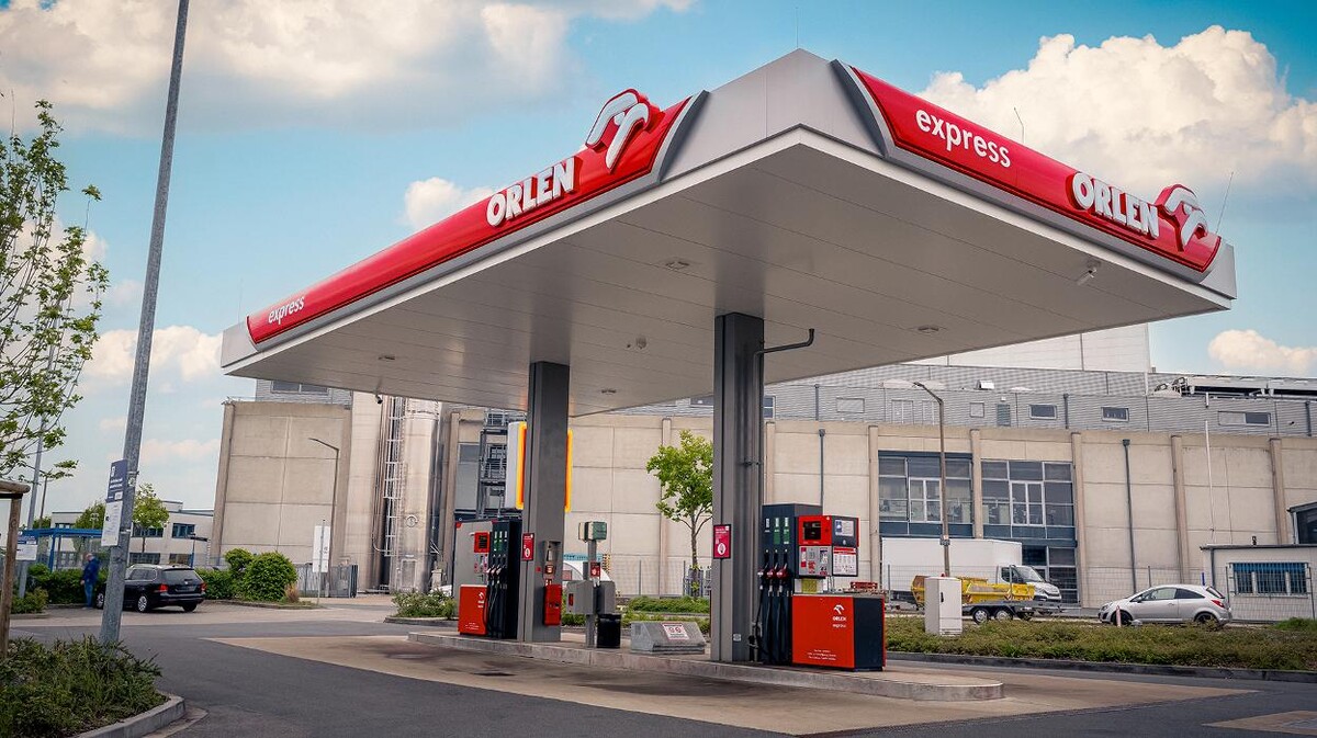 Bilder ORLEN express Automatentankstelle