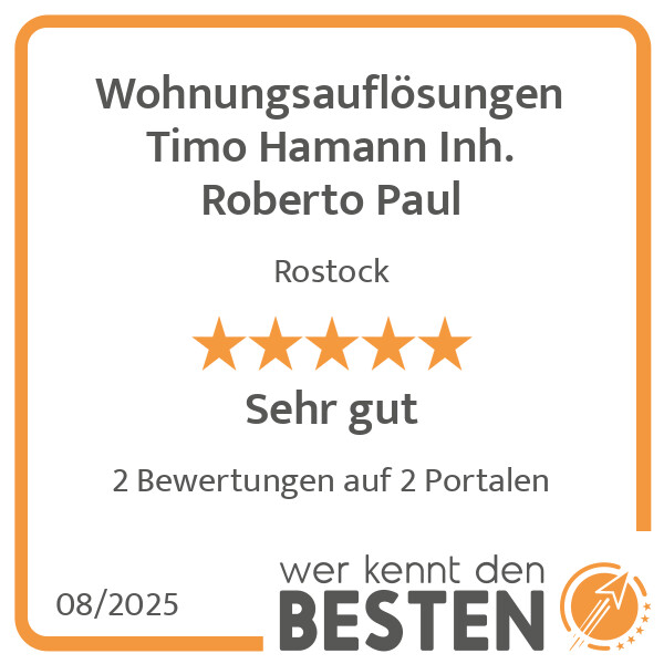Bilder Wohnungsauflösungen Timo Hamann Inh. Roberto Paul