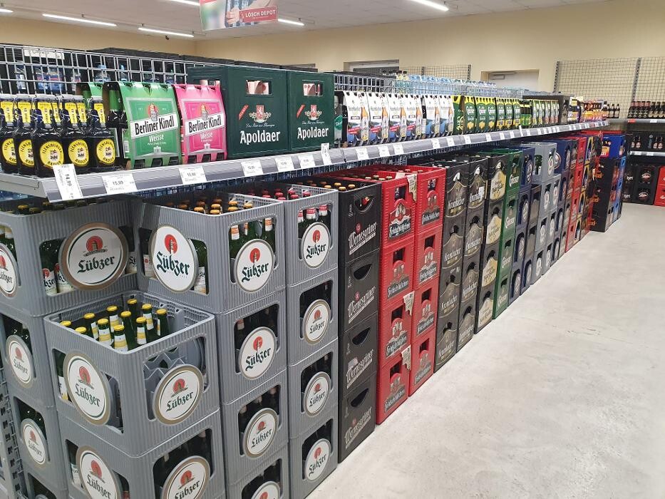 Bilder Lösch Depot Getränkemarkt Halle