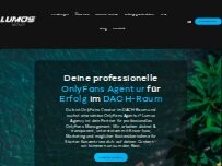 Website Screenshot Lumos Agency