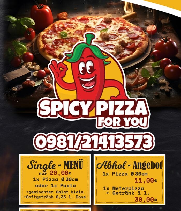 Bilder Spicy Pizza For you