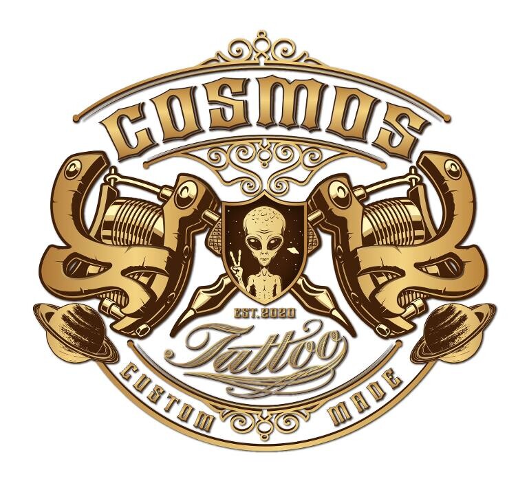 Cosmos Tattoo Logo