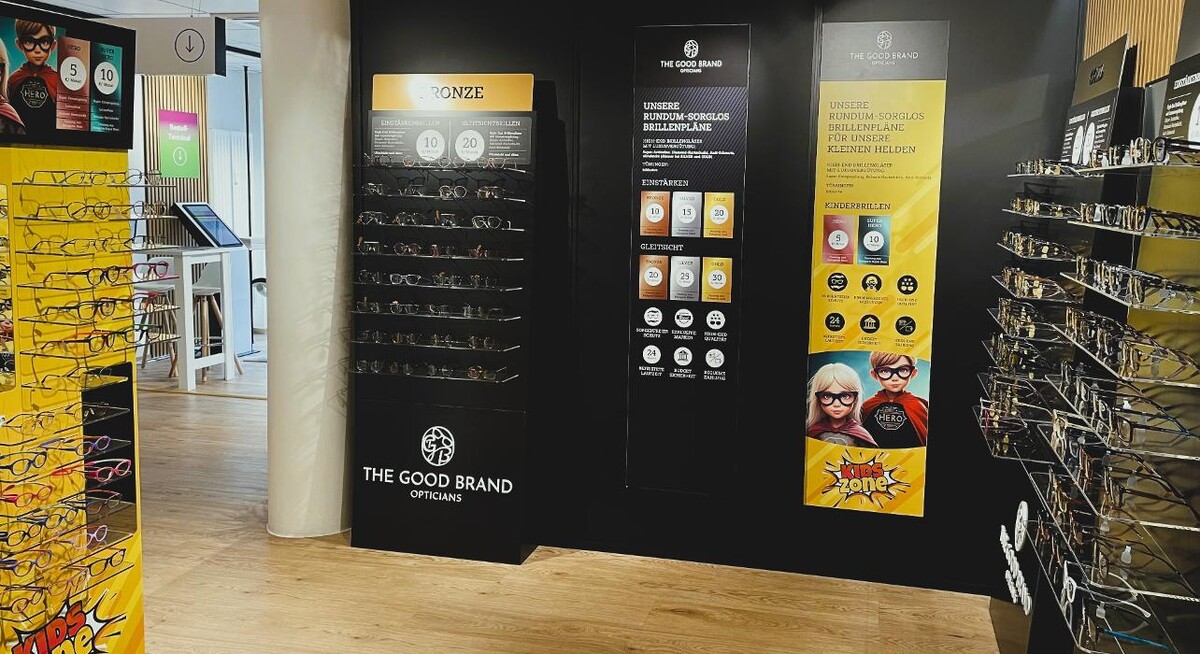 Bilder brillen.de & The Good Brand Opticians