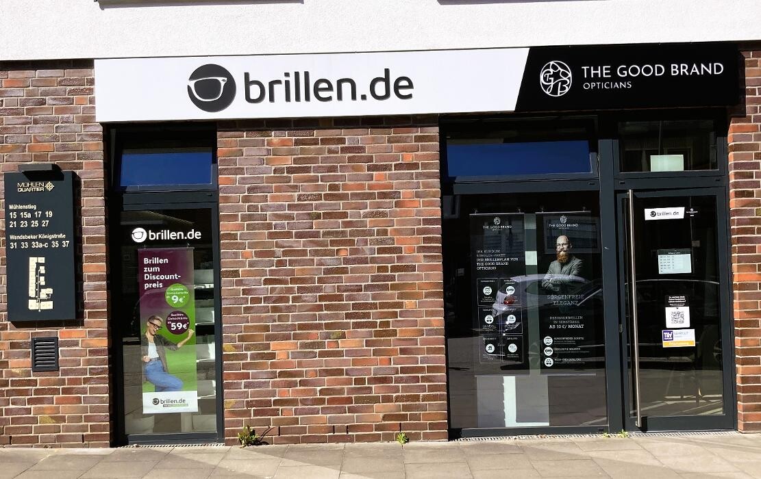Bilder brillen.de & The Good Brand Opticians