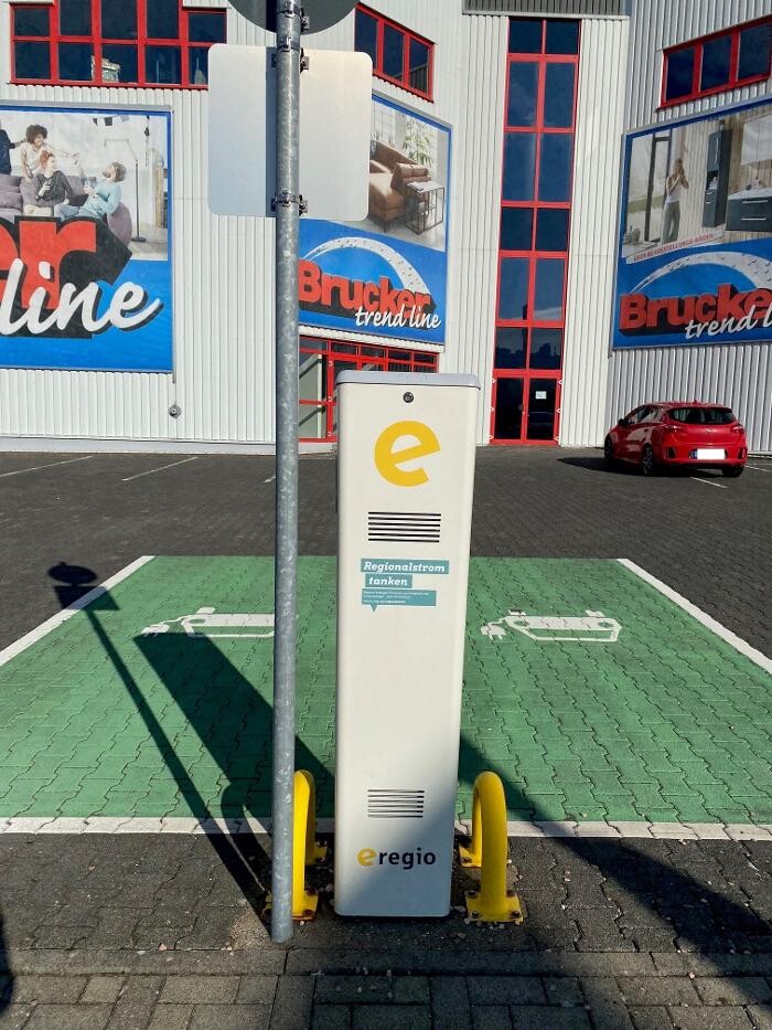 Bilder e-regio Ladestation