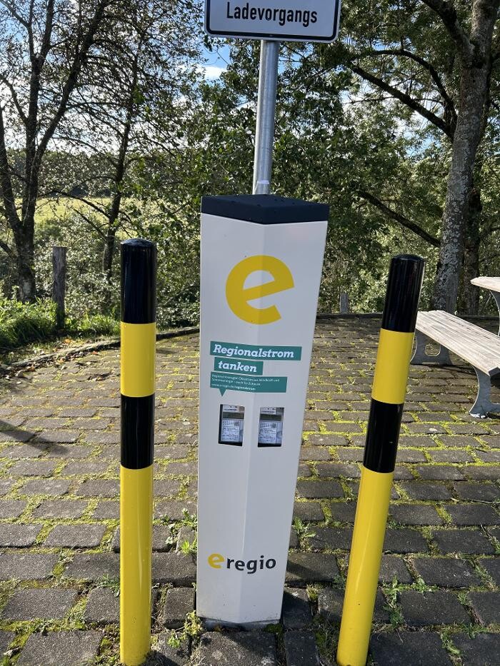 Bilder e-regio Ladestation
