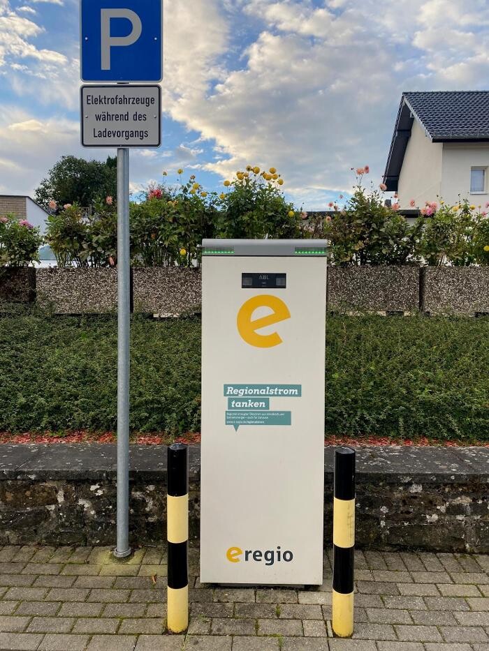 Bilder e-regio Ladestation