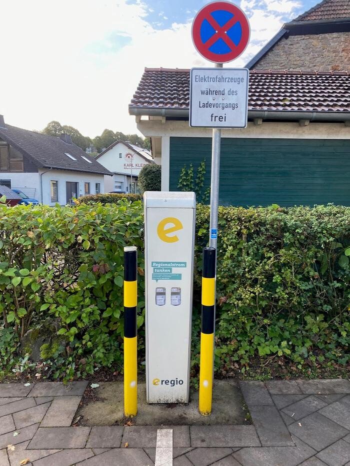 Bilder e-regio Ladestation