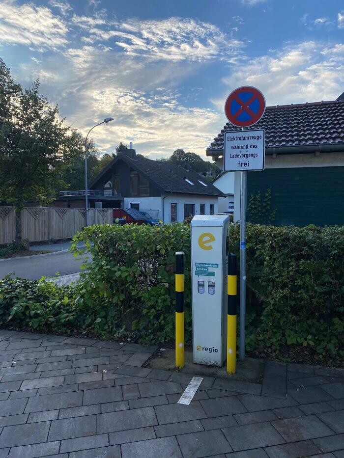 Bilder e-regio Ladestation
