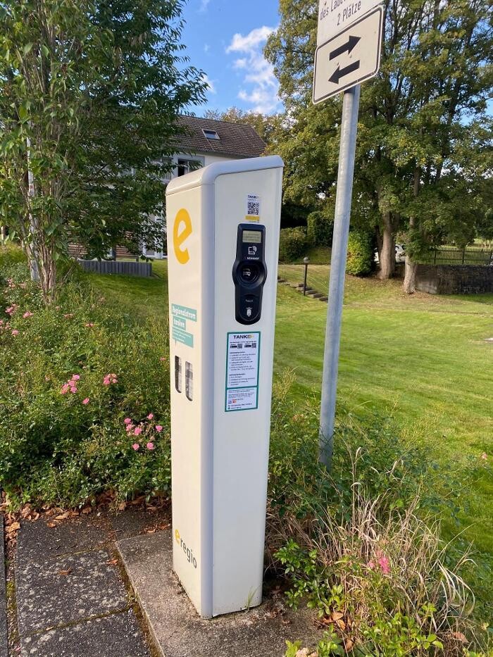 Bilder e-regio Ladestation