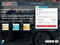 Website Screenshot Cabride.app