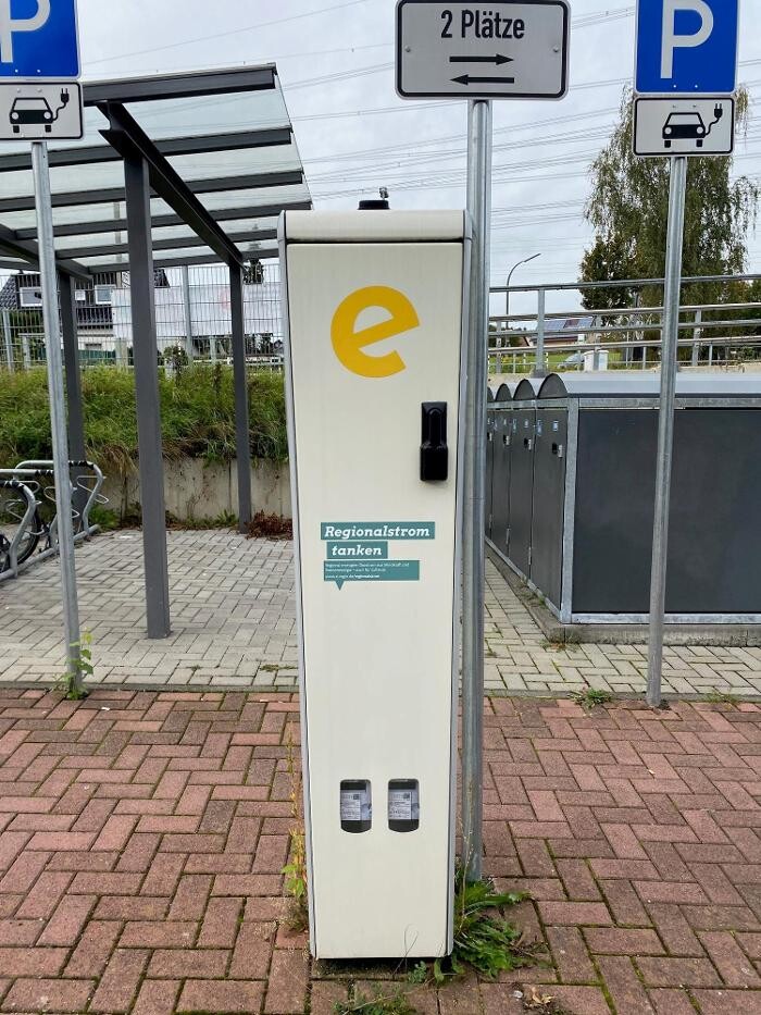 Bilder e-regio Ladestation
