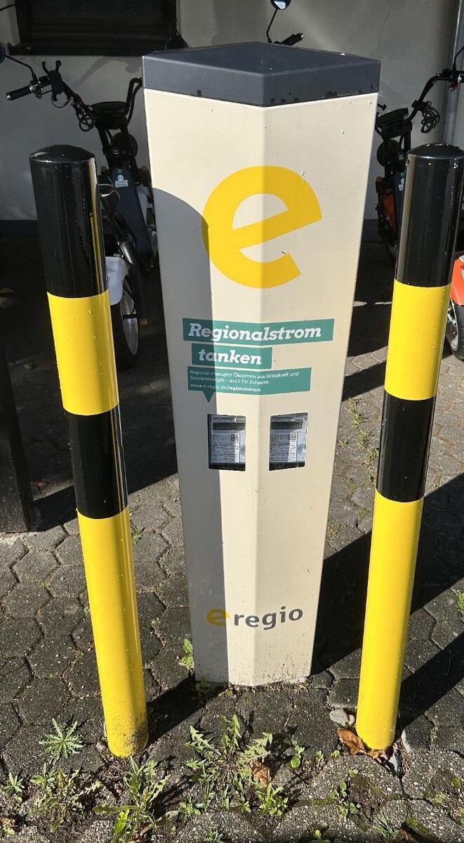 Bilder e-regio Ladestation