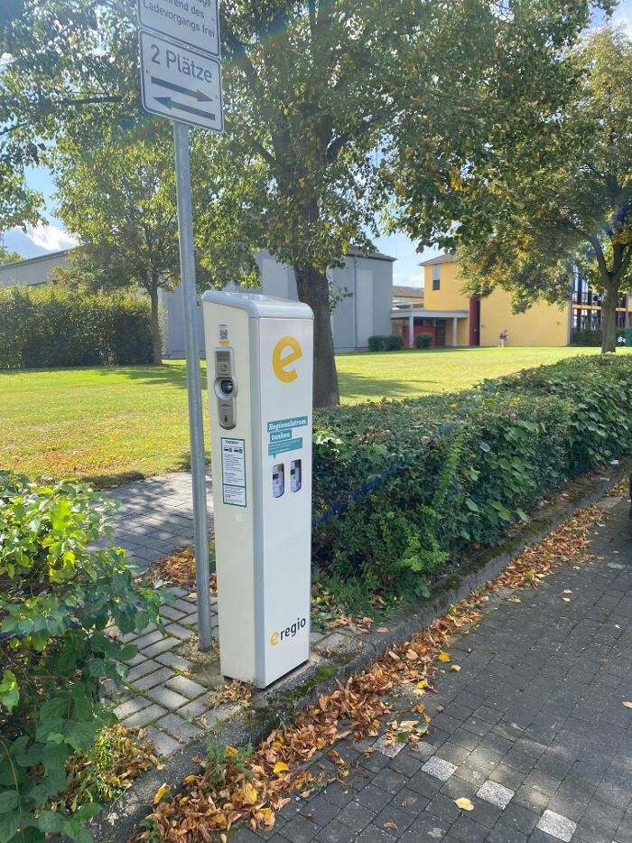 Bilder e-regio Ladestation