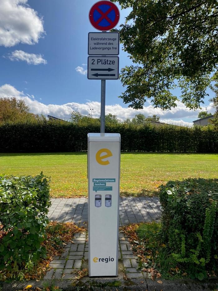 Bilder e-regio Ladestation