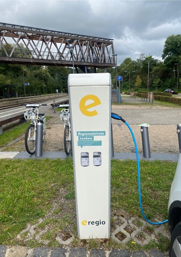 Bilder e-regio Ladestation