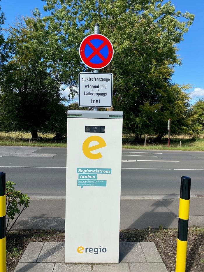 Bilder e-regio Ladestation