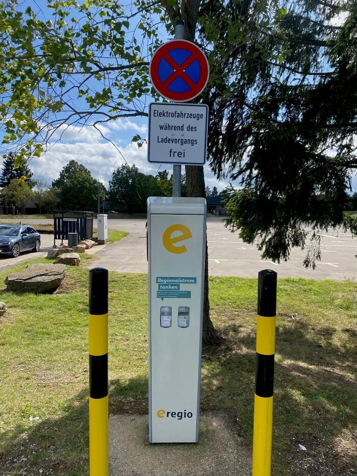Bilder e-regio Ladestation