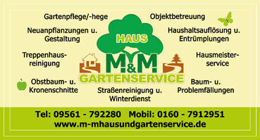 M. & M. Haus und Gartenservice Logo