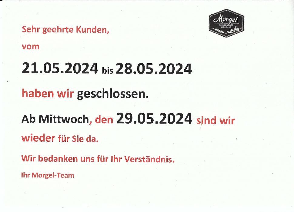 Bilder Morgel Spezialitätenhandel