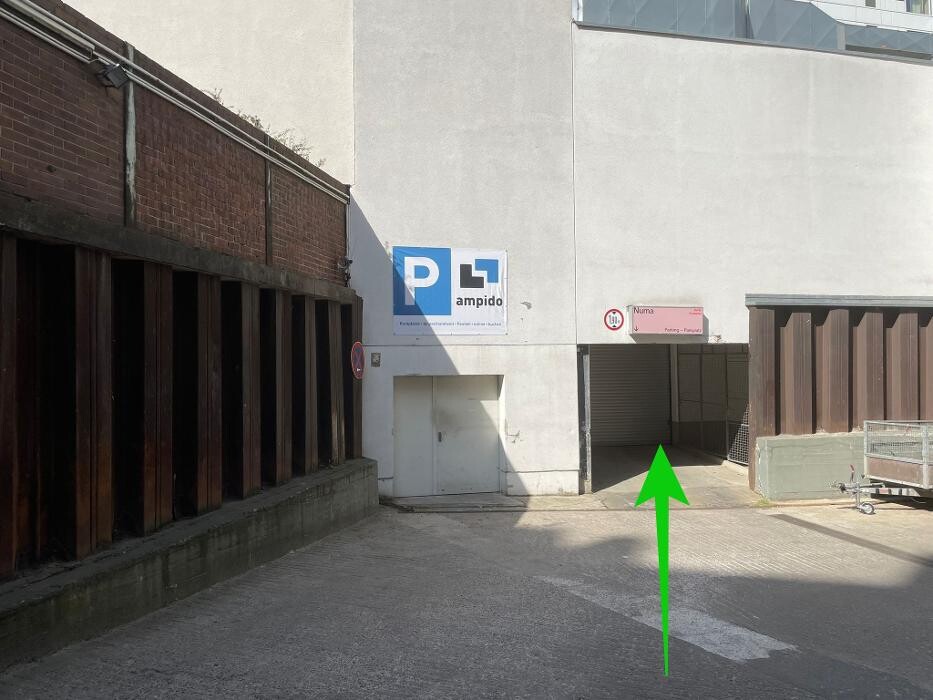 Bilder ampido Parkplatz
