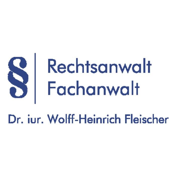 Rechtsanwalt Dr. iur. Wolff-Heinrich Fleischer Logo