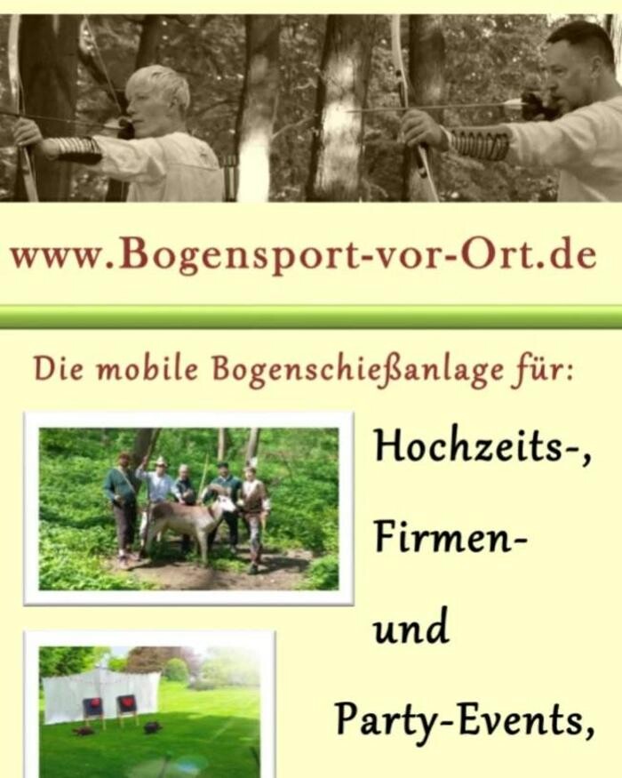 Bilder Bogensport vor Ort