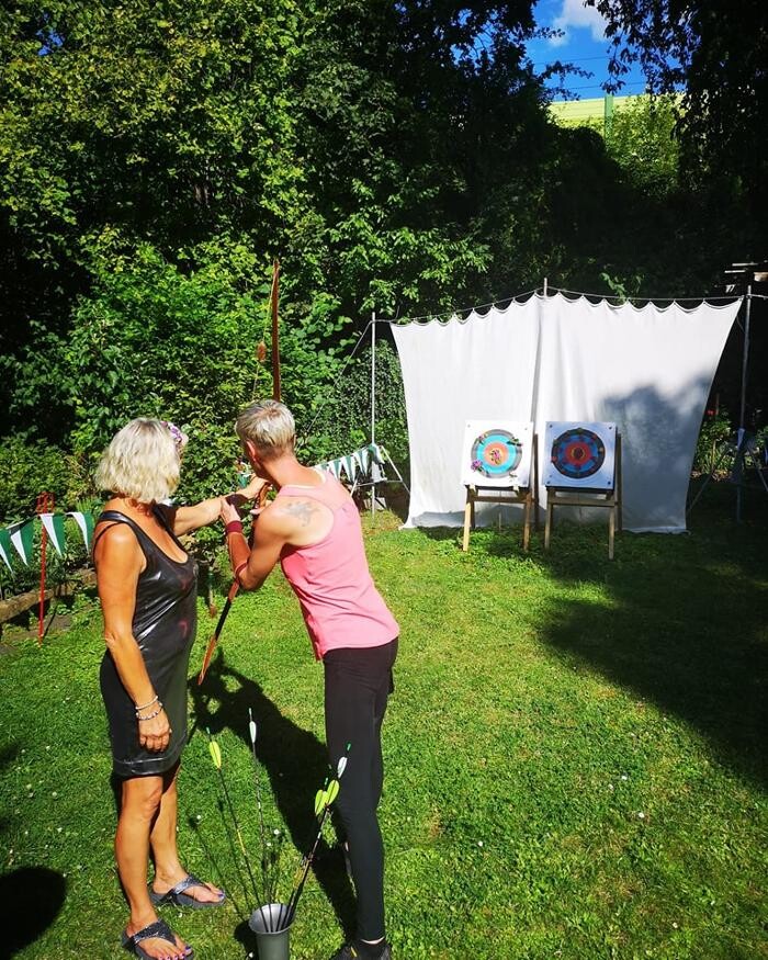 Bilder Bogensport vor Ort