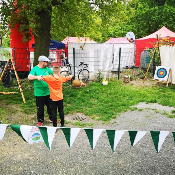 Bilder Bogensport vor Ort