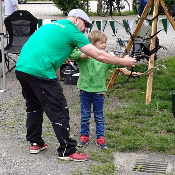 Bilder Bogensport vor Ort