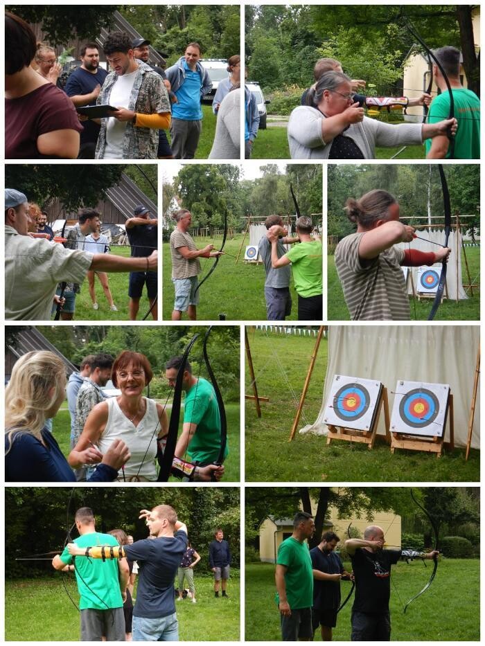 Bilder Bogensport vor Ort