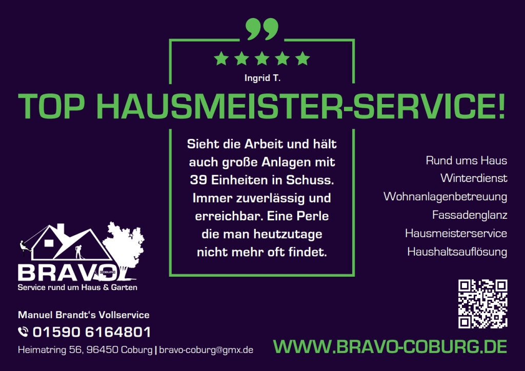 Bilder BRAVO Coburg Manuel Brandt's Vollservice