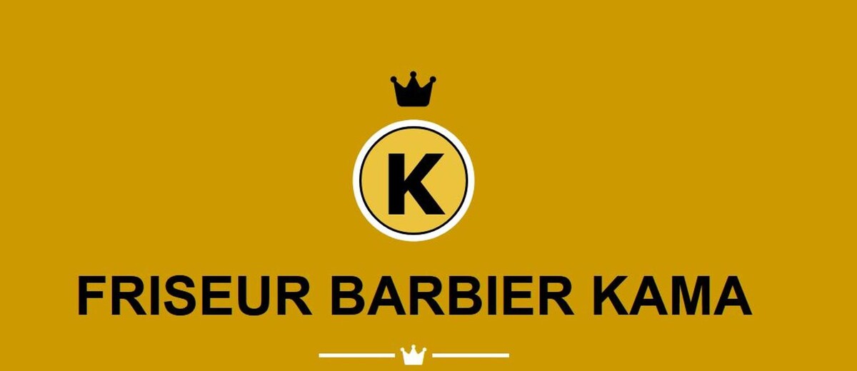 Friseur Barbier Kama Logo