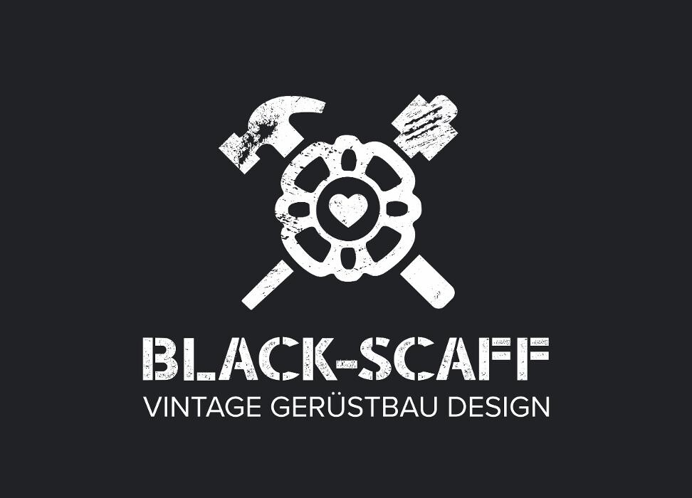 BLACK-SCAFF Gerüstbau Kunst Handwerk Logo