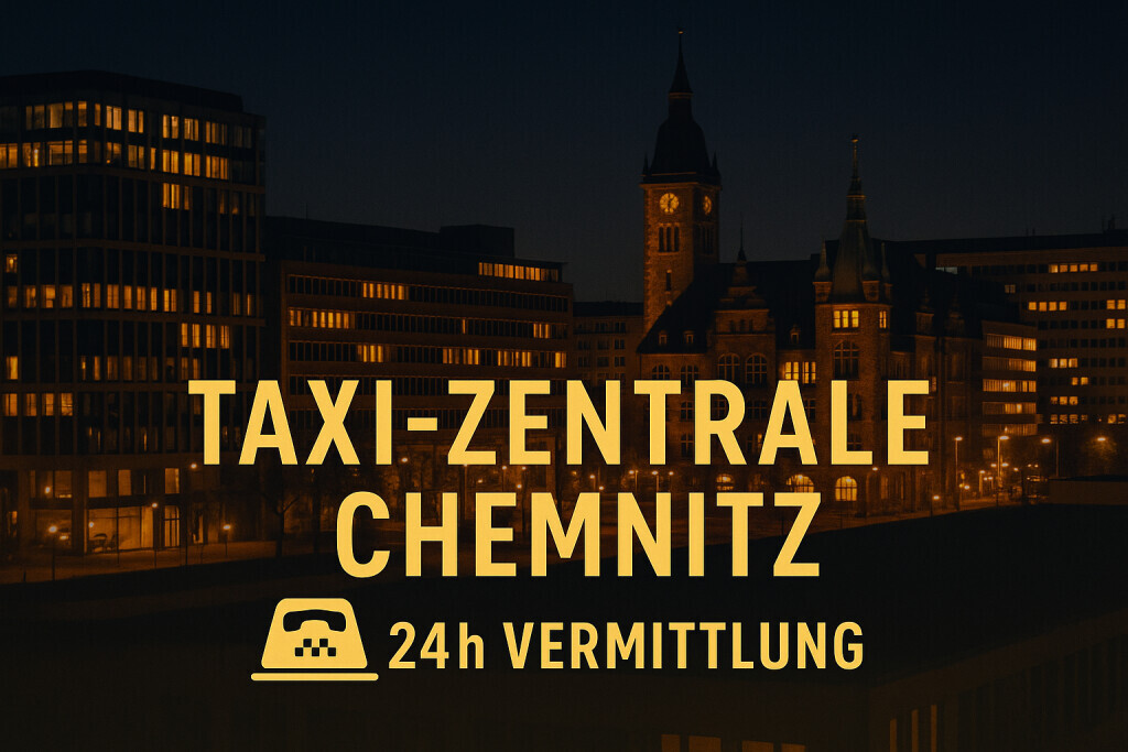 Taxi-Zentrale Chemnitz – 24h Vermittlung Logo