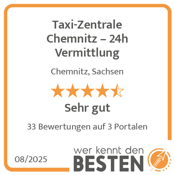 Bilder Taxi-Zentrale Chemnitz – 24h Vermittlung