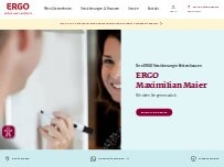 Website Screenshot ERGO Pro Maximilian Maier